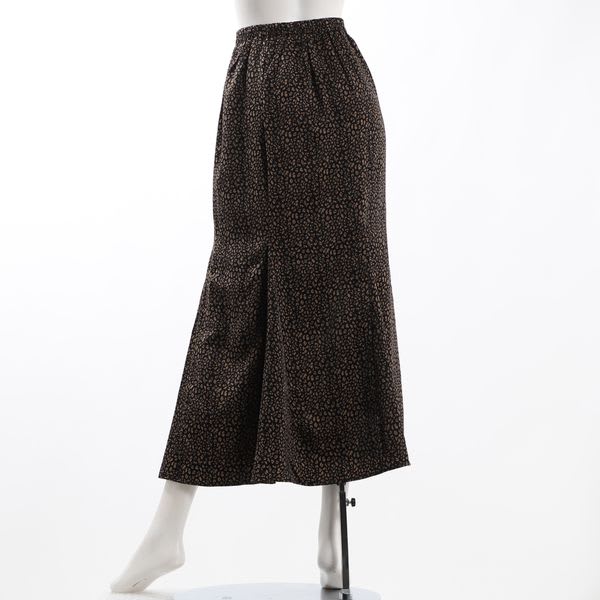 レオパード柄マーメイドスカート