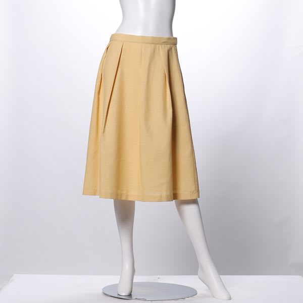 タックウエストフレアスカート