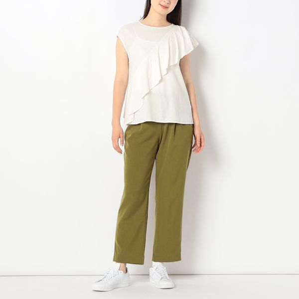 ドライストレッチツイルタックパンツ