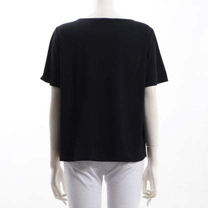 タックインデザインストライプブラウス