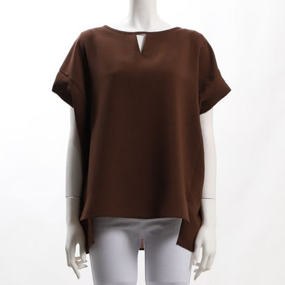 胸元カットデザインブラウス