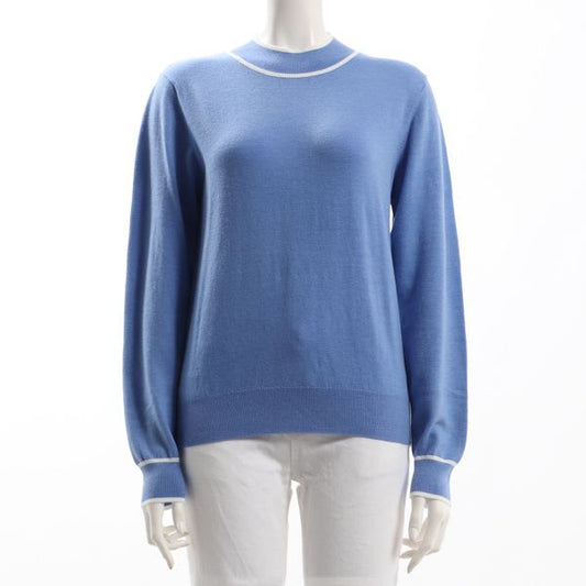 バイカラーニット