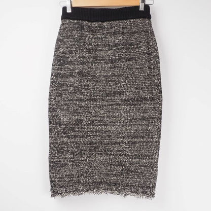 ツイーディニットタイトスカート
