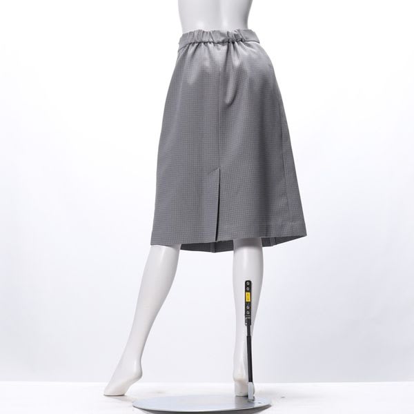 チェック柄ボックスプリーツスカート