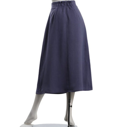 リネンライクAAラインスカート