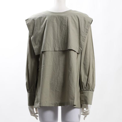 プードルクロスセーラーカラーブラウス