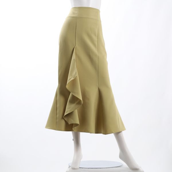 フリルデザインマーメイドスカート