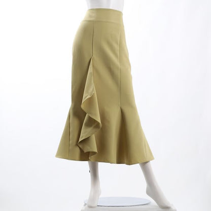 フリルデザインマーメイドスカート