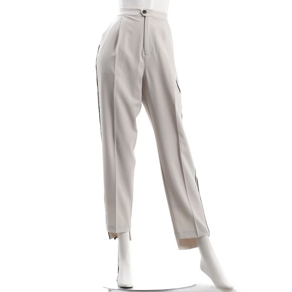 サイドラインテーパードパンツ