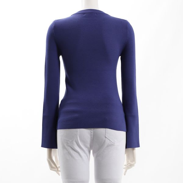 フレアスリーブニット