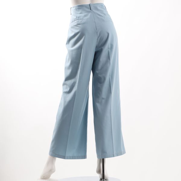 ピンタック入りフレアパンツ