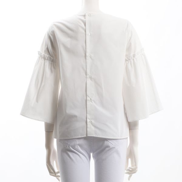 フレアスリーブブラウス