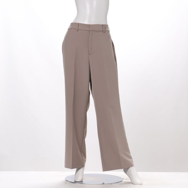 センタープレスワイドパンツ