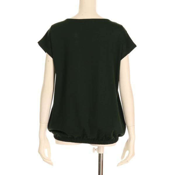 裾前結びデザインカットソー