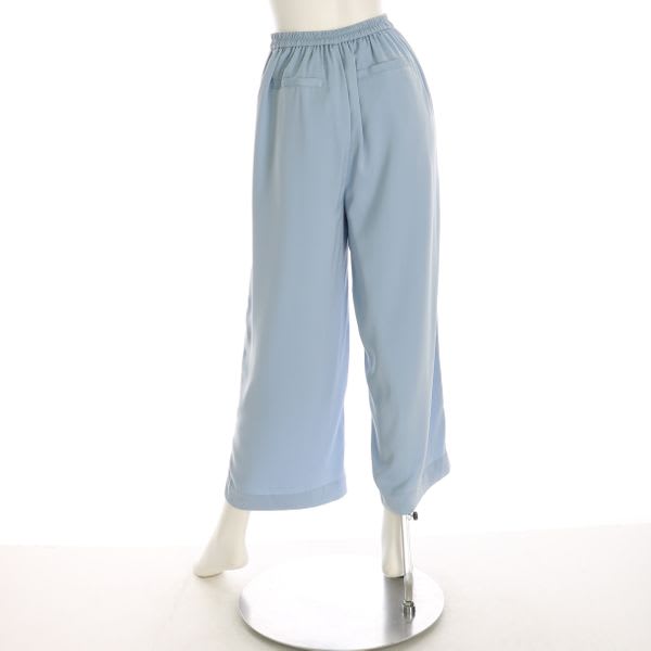 バックゴムタック入りワイドパンツ