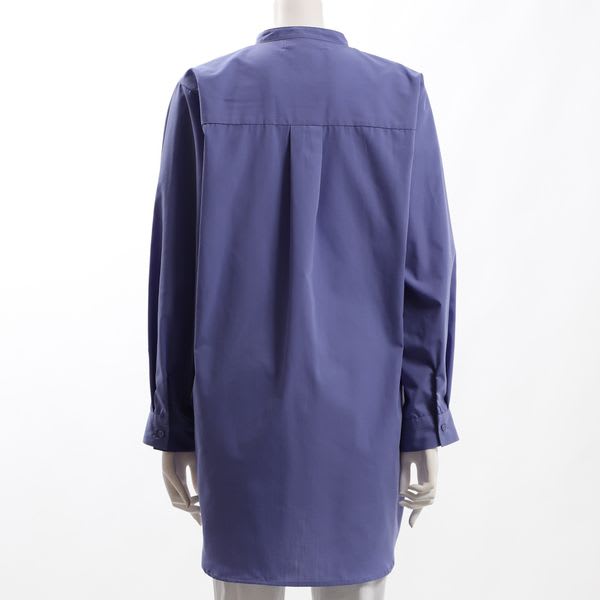 スタンドカラーシャツブラウス