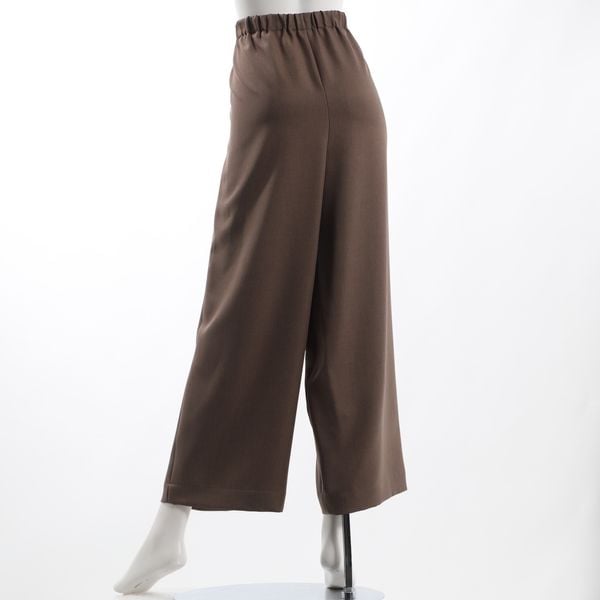 パウダーツイルストレッチワイドパンツ