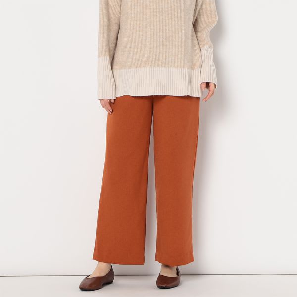 タックワイドパンツ