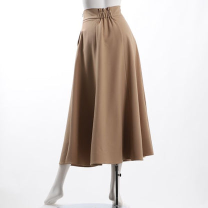 シンプルデザインフレアスカート