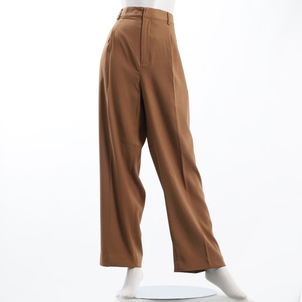 タックワイドパンツ