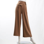 ウエストデザイントラックワイドパンツ