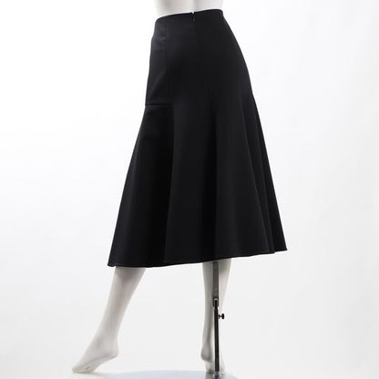 ペプラム切り替えマーメイドスカート