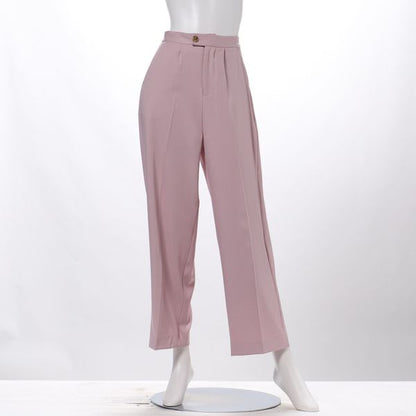 シンプルストレートパンツ