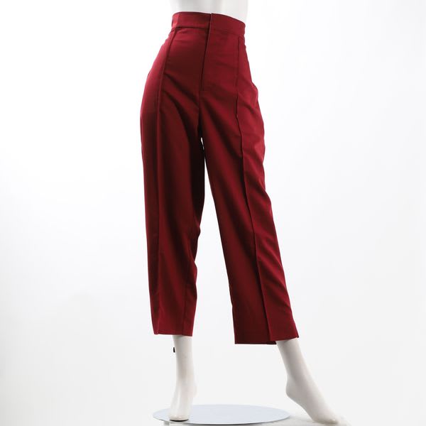 センターシームテーパードパンツ