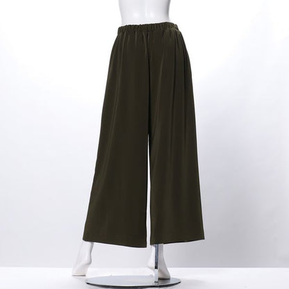 ウエストゴムワイドパンツ