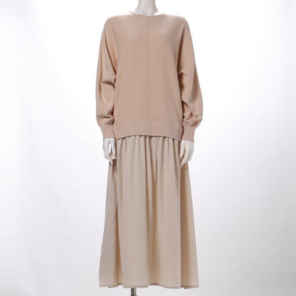 ニットドッキングワンピース