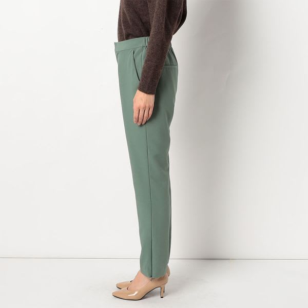 バックゴムテーパードパンツ