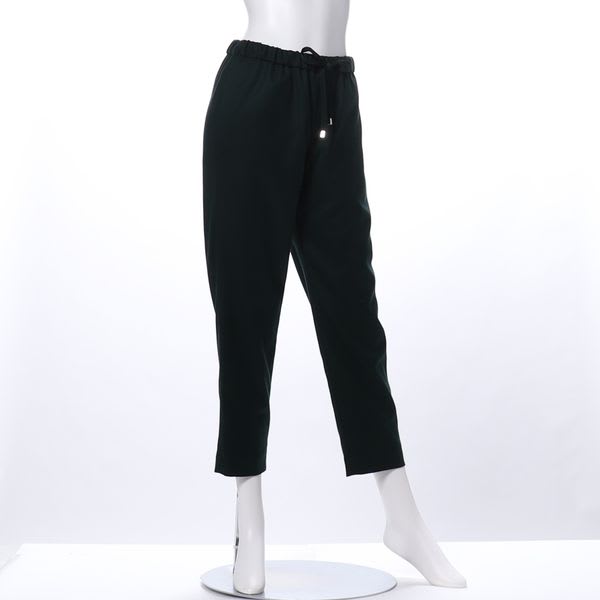 ドロストデザインテーパードパンツ