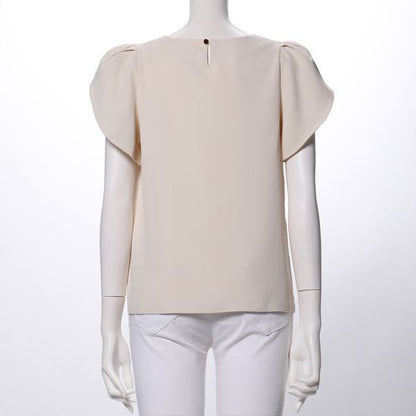 ペタルスリーブブラウス