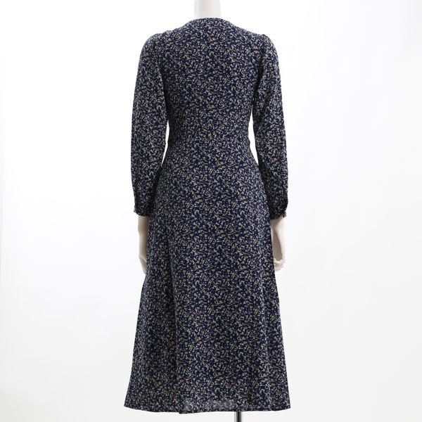 小花柄2WAYロングワンピース