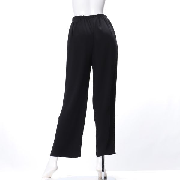 ストレートタックワイドパンツ