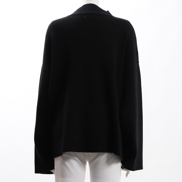 サイドスリットニット