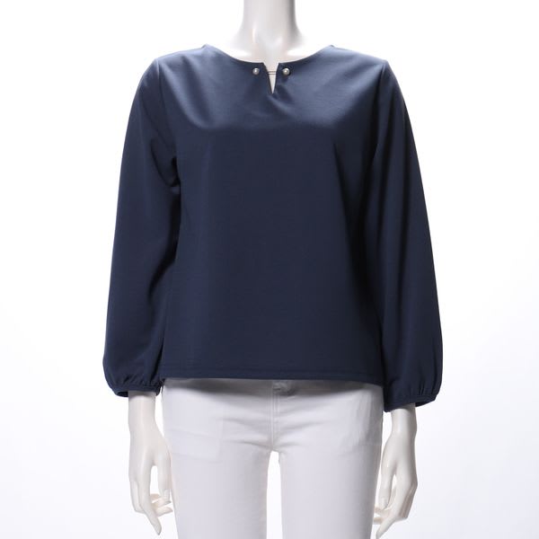 パールピンカットソー