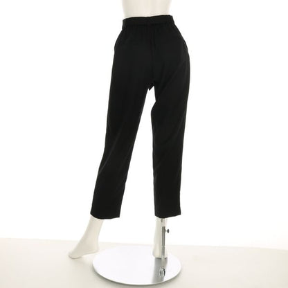 ウエストリボン付きテーパードパンツ
