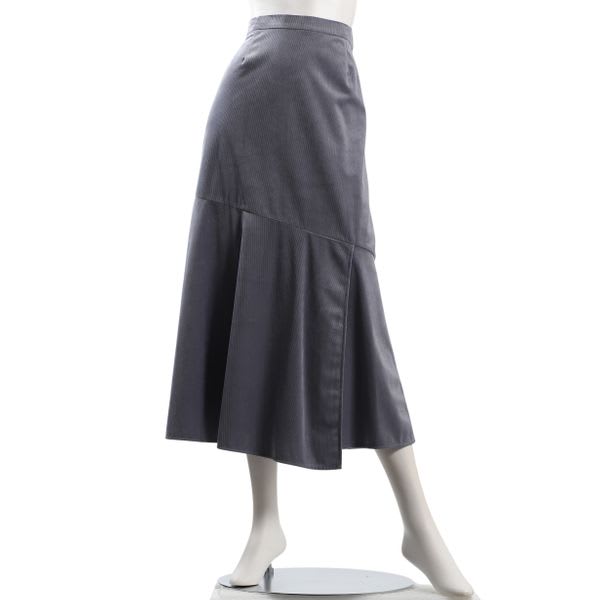 ミディコールアシンメトリースカート