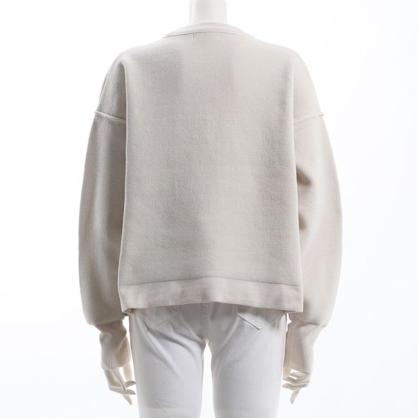 ボリュームスリーブドロップショルダーニット