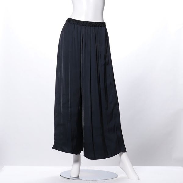 ドレープサテンパンツ