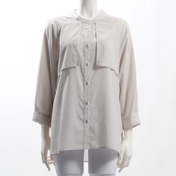 レイヤード風デザインブラウス