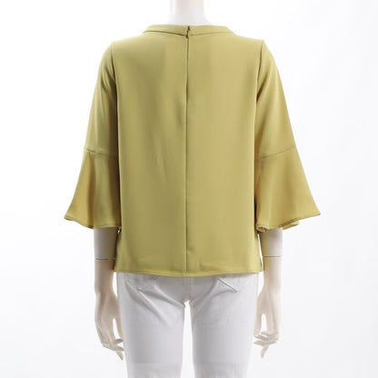 メタルパーツフレアスリーブブラウス