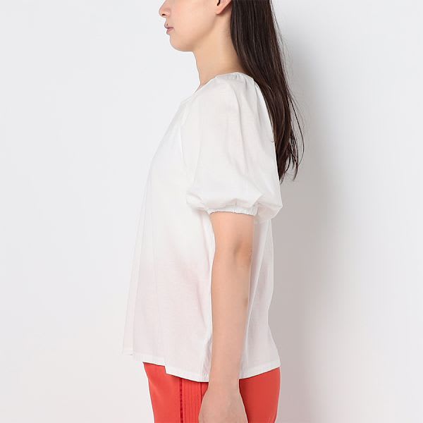 ギャザースリーブカットソー