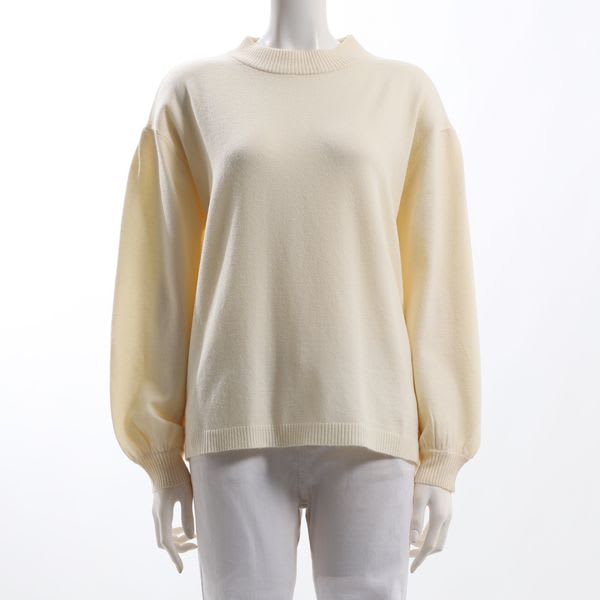 レースドッキングニット