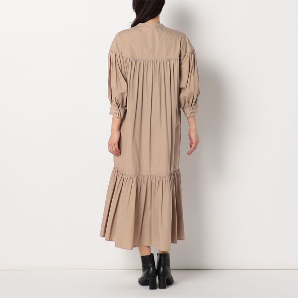 ギャザーデザインワンピース