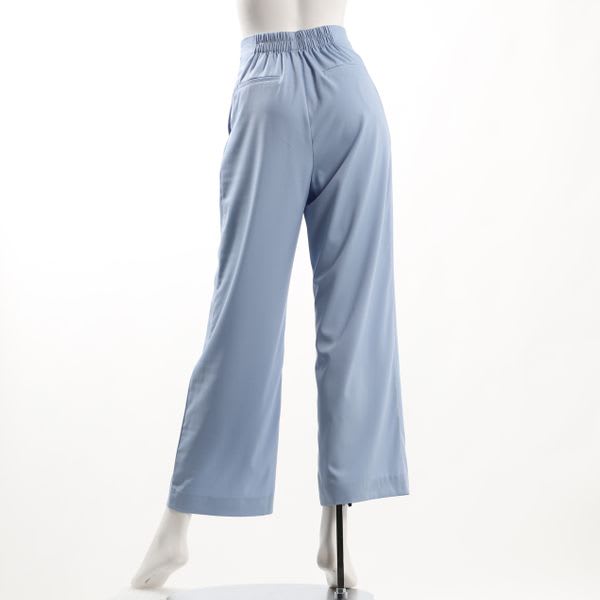 シンプルシルエットワイドパンツ