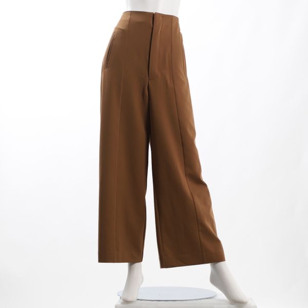 バックゴムデザインワイドパンツ