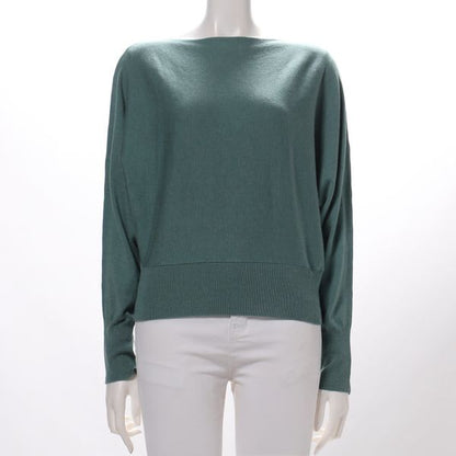 ドルマンスリーブニット