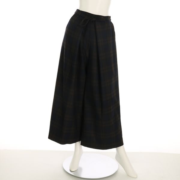 フロントリボンパンツ